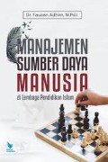Manajemen Sumber Daya Manusia di lembaga pendidikan Islam