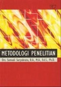 Metodologi Penelitian cetakan keduapuluhtiga