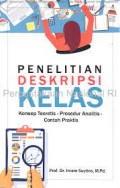 Penelitian Deskripsi Kelas Konsep Teoretis - Proseduer Analitis - contoh Praktis