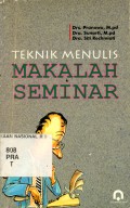 TEKNIK MENULIS MAKALAH SEMINAR